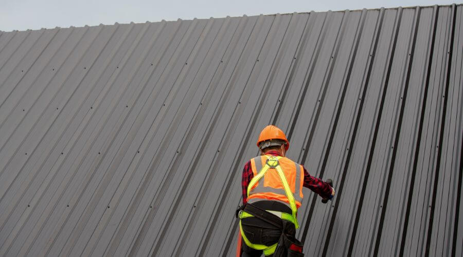 Professional metal roof installation services in Crockett, VA
